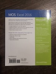 MOS 2016 Study Guide: Microsoft Excel by Joan Lambert Exam 77-727
