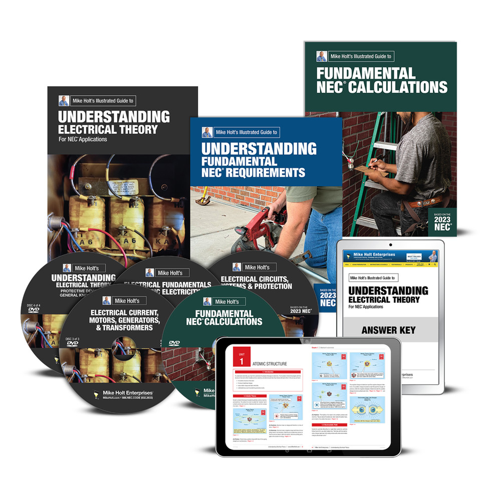 Mike Holt’s Electrician’s Fundamentals DVD Program, 2023 NEC