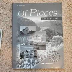 Abeka 8th Grade Of Places Literature, 3rd Older Edition