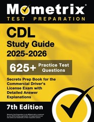 CDL Study Guide 2025-2026 – 650+ Practice Test Questions, Secrets Prep Paperback