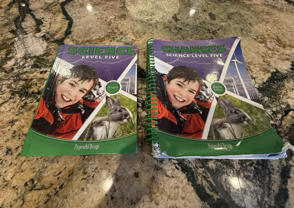 ACSI Purposeful Design Science Level 5 2nd Ed Lot Teachers And Student With CD
