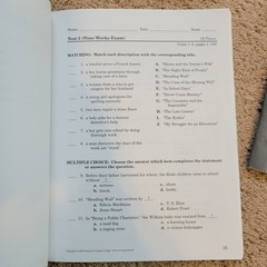 Abeka 8th Grade Of Places Literature, 3rd Older Edition