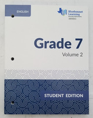 Bluebonnet Learning Secondary Mathematics Ed. 1 Volume 2 Gr 7 Student Ed.