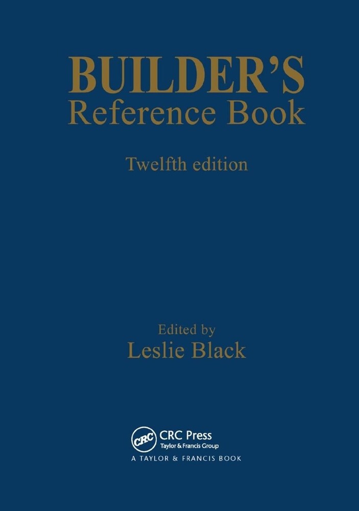 Builder’s Reference Book by Leslie Black (English) Paperback Book