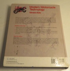 Modern Motorcycle Technology Edward Abdo Delmar Cengage Learning 2009 Barely Use
