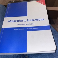 2019 Introduction to Econometrics Paperback 4th edition INTERNATIONAL EDITION