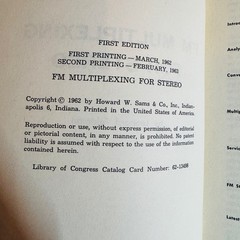 FM MULTIPLEXING FOR STEREO By Leonard Feldman, 160 Pages, 2nd Printing 1963 EX