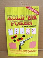 Hold’em Poker – Paperback By Sklansky, David – 2000 PB Gambling Game Skill