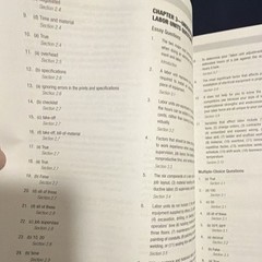 Mike Holt Illustrated Guide to Electrical Estimating 2nd Ed. & answer key book.