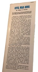 Civil War Guns Book William Edwards Hard Cover 1962
