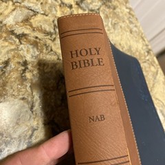 The New American Bible Large Print Edition Oxford University Press 12 Point Type