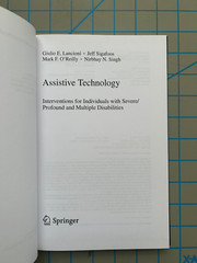 Giulio Lancioni Assistive Technology Springer