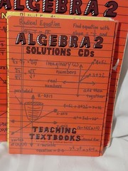Teaching Textbooks Algebra 2 Textbook Answer Key/ Test Bank + 3 CD-ROM sets