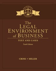 The Legal Environment of Business: Text and Cases – Hardcover – GOOD
