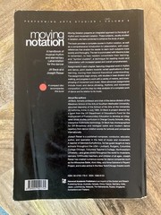 Moving Notation Book of Musical Rhythm & Elementary Labanotation for the Dancer