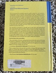 Applied Partial Differential Equations J. David Logan 3rd Ed Springer Hardcover