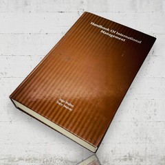 Handbook of International Management by Ingo Walter (English) Hardcover Book
