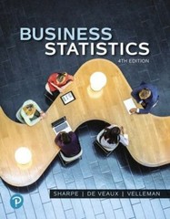 Business Statistics by Paul Velleman, Richard De Veaux & Norean Sharpe VERY GOOD