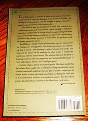 The U.S. Constitution: A Reader, Paperback by Hillsdale College Faculty