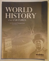 Abeka World History And Cultures, Third Edition, Student Text – Good+ Condition