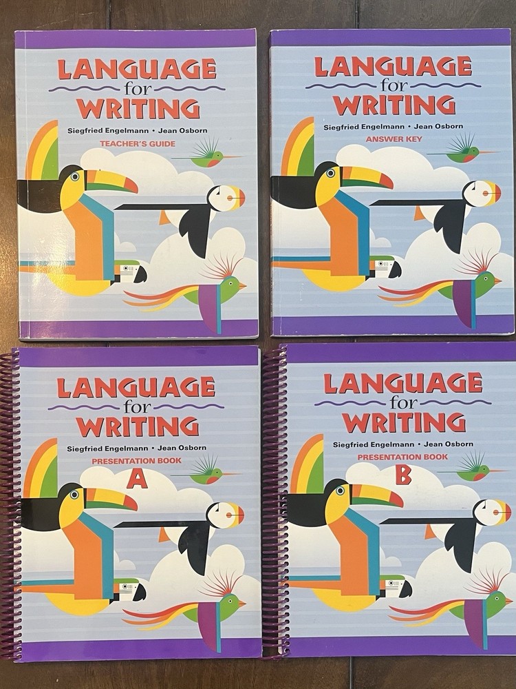 Language for Writing BUNDLE – Teacher’s Guide, Answer Key, Presentation Books