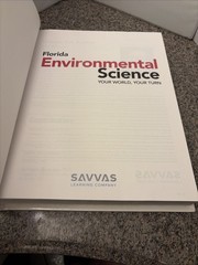 Florida Environmental Science, by Withgott (2019, Hardback)