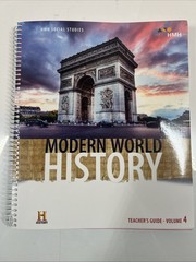 HMH Social Studies: MODERN WORLD HISTORY (Vol 4) – Spiral-bound, by Hmh – Good