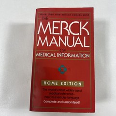 Merck Manual of Medical Information : Home Ed. – Robert Berkow (1999, Paperback)