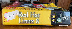 Red Hat Linux 8 Bible by Christopher Negus, trade paperback, NO CD-ROMs