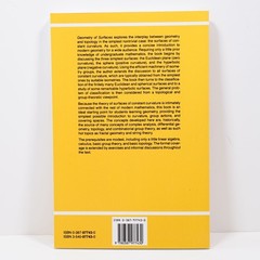 Geometry of Surfaces by John C. Stillwell – Springer Mathematics Universitext PB