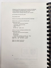Astronomy with Your Personal Computer by Duffett-Smith, Peter 1985 Spiral Bound
