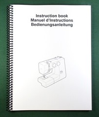 Elna 160 Instruction Manual: 76 Pages & Protective Covers!