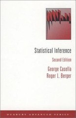 Statistical Inference by Roger L. Berger and George Casella (2001, Hardcover,…