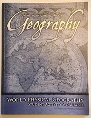 World Physical Geography Student Activity Workbook Homeschool Book Runkle Clean