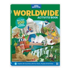 New: LITTLE PASSPORTS: Worldwide Activity Book, 100 Activities for Kids