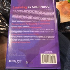 Learning in Adulthood 4th Edition Merriam | Like New | No Writing or Highlights