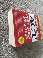 The Official ACT Prep Guide 2022-2023, Book