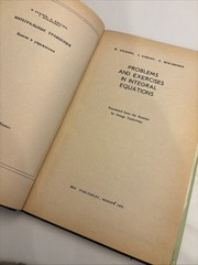 Problems and Exercises in Integral Equations-M. Krasnov/Mir Pub.-1971-HC/DJ