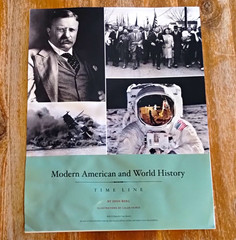 Josh Berg Modern American & World History Time Line Illustrated Book 2015