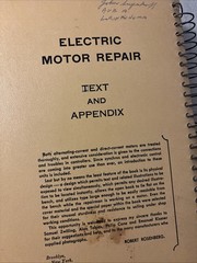electric motor repair robert rosenberg