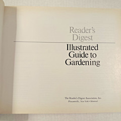 Illustrated Guide to Gardening, VTG 1990, 11th ed 600+ pgs, Hardcover