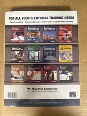 Mike Holt 2020 Understanding the NEC textbooks set W/ Answer Key and CDs NEW
