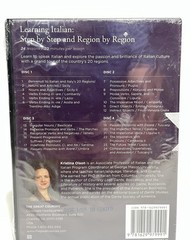 The Great Courses: Learning Italian – 2020, 4-Disc DVD Set (No Guidebook) New