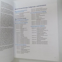 MasterFormat 2020 Edition Master List Numbers & Titles for Construction Industry