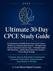 Pass CPCE In 30 Days By Passed Student | CACREP Crash Course | Study Guide + Qs