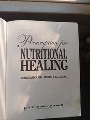 Prescription For Nutritional Healing Second Edition By J&P Balch A-Z Reference