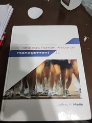 Strategic Human Resource Management by Jeffrey A. Mello (2014, Hardcover)
