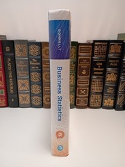 Business Statistics 3rd Edition Robert Donnelly Jr. 9780134685267 Factory Sealed