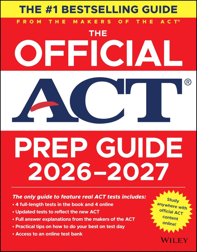 The Official ACT Prep Guide 2025 2026 Book Online Course