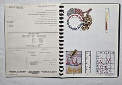 Schick Notebook Charts Human Anatomy Softcover Spiral Bound Book (1987)